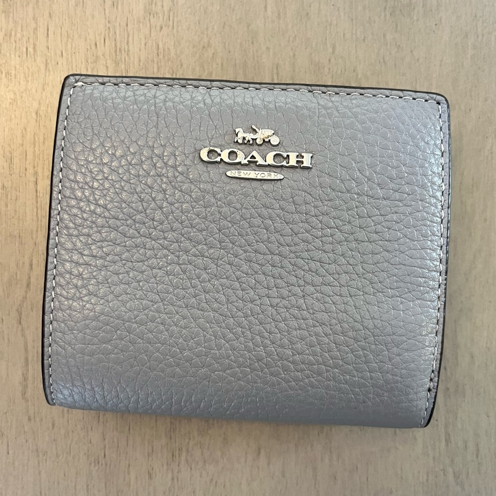 Leather COACH wallet